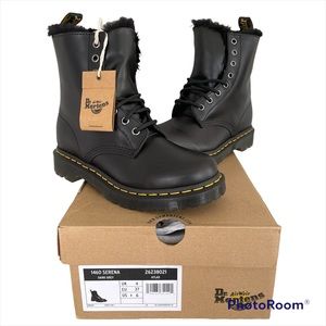 Serena Faux Fur Lace Up Boots Size 6 Women’s